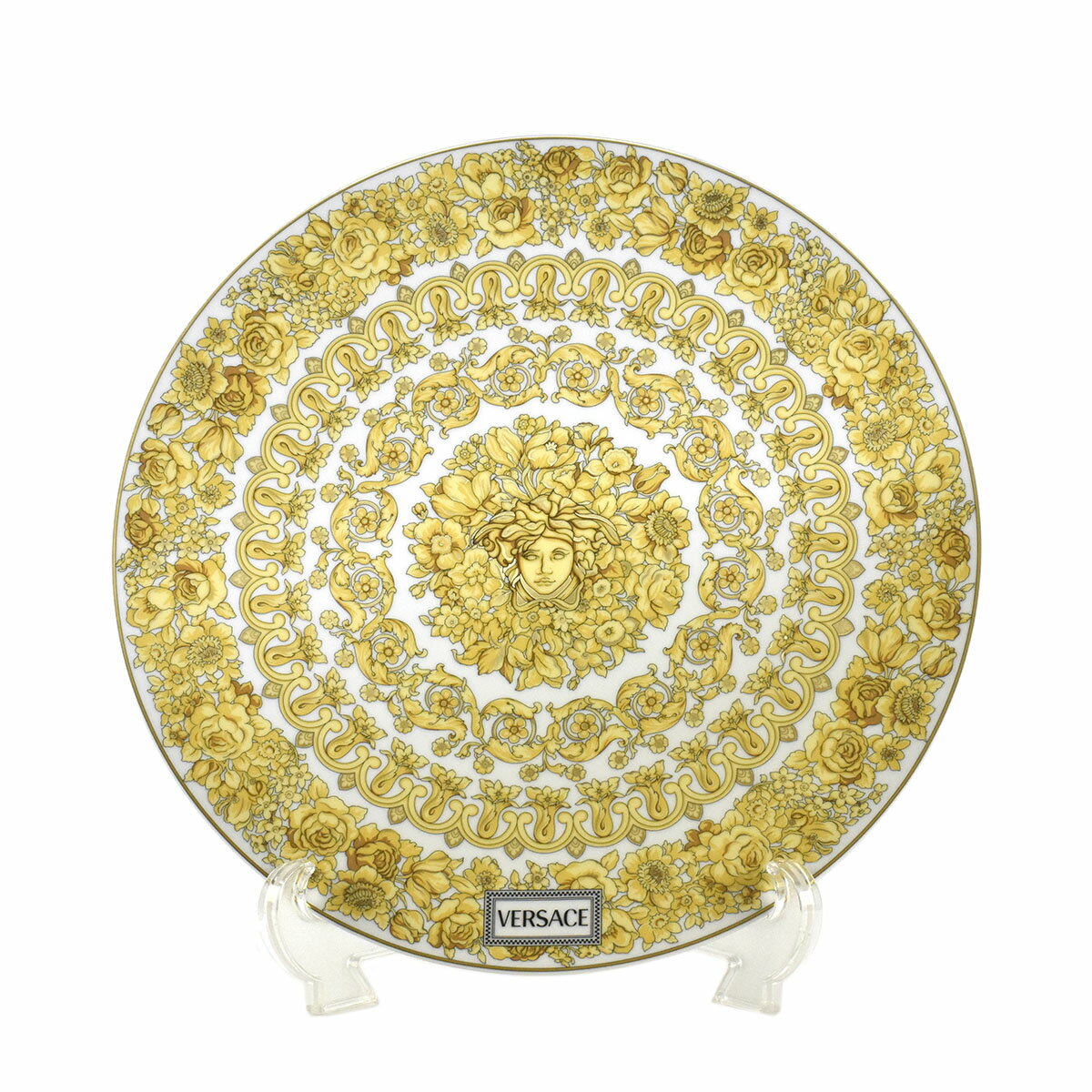 【アウトレット】ヴェルサーチVERSACEMEDUSARHAPSODYプレートギフトブランド箱入り1993540367010263SERVICEPLATE33CM