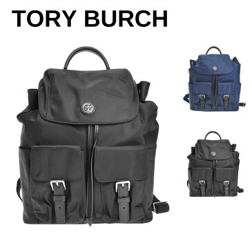 トリーバーチ TORY BURCH バックパック リュック ヴァージニア ナイロン VIRGINIA FLAP BACKPACK レディース 85061 001 403