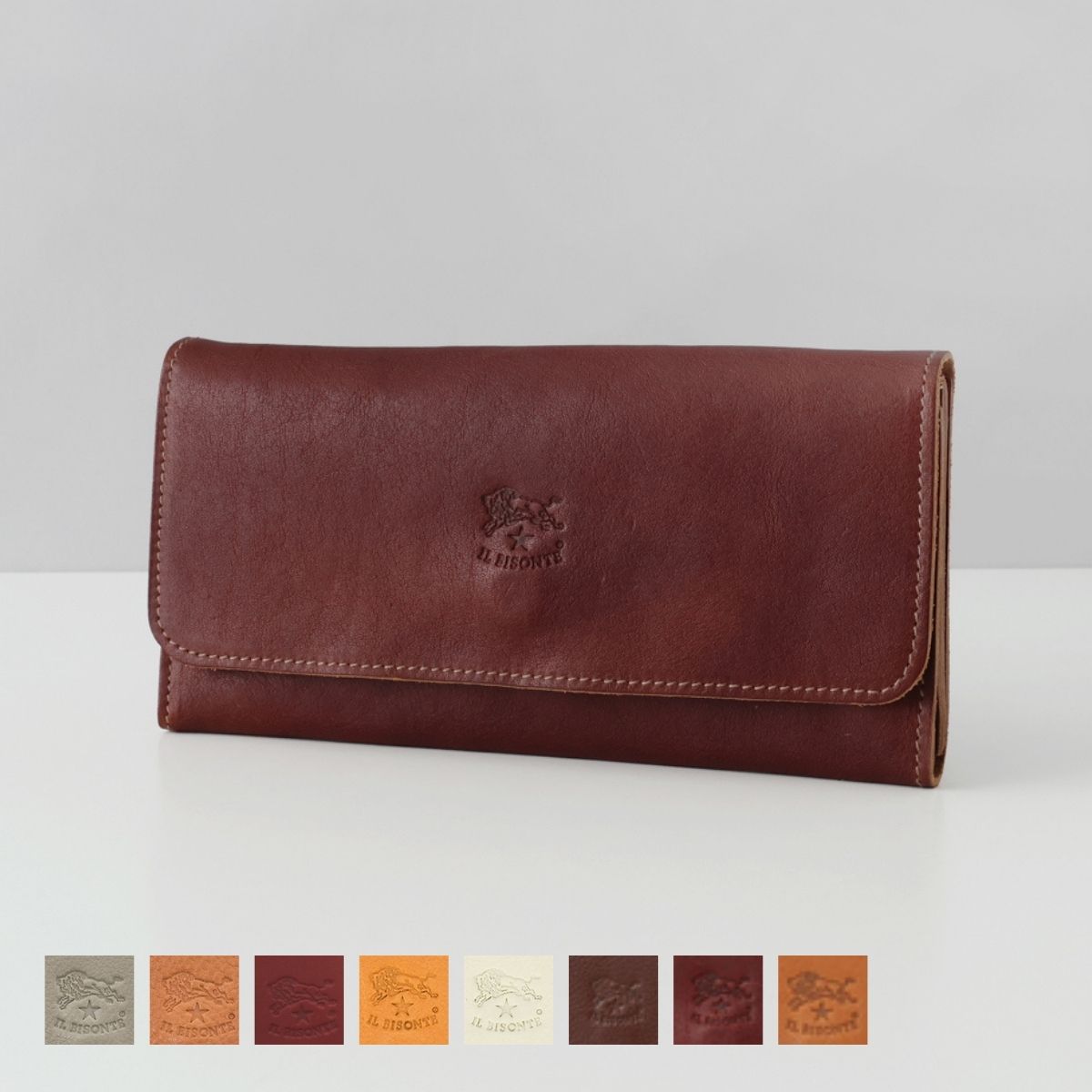 イル ビゾンテ 長財布 メンズ イルビゾンテ IL BISONTE 長財布 財布 ロングウォレット レザー 本革 SCW009 PV0001 CONTINENTAL WALLET CLASSIC レディース メンズ ユニセックス