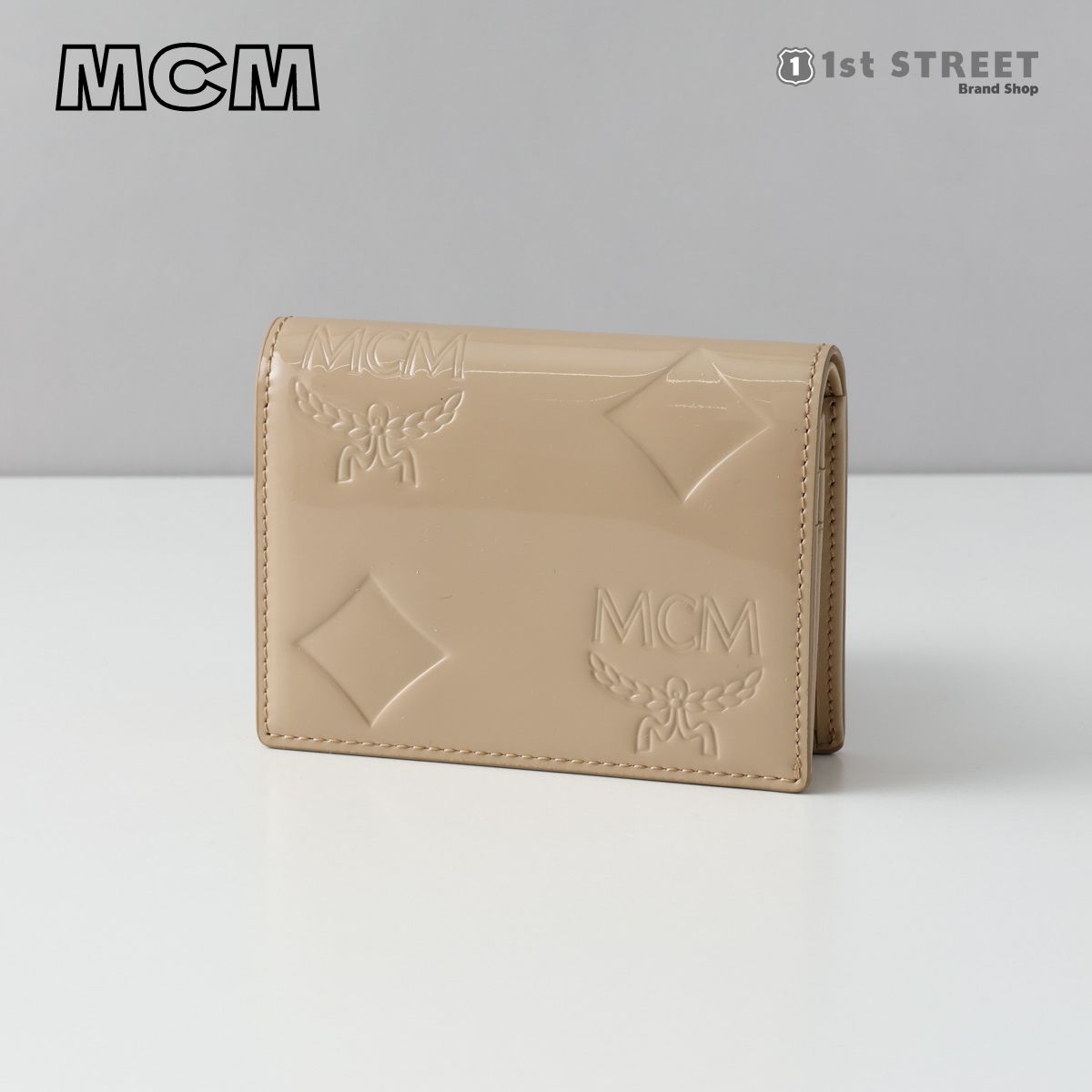 エムシーエム エムシーエム MCM 2つ折財布 財布 モノグラム AREN ヴィセトス ミニ財布 おしゃれ ブランド 高級 MYSDATA03 AREN レディース メンズ ユニセックス