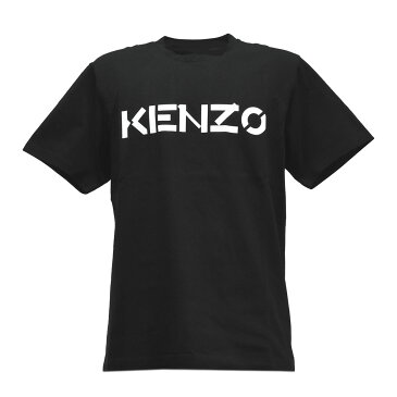 ケンゾー KENZO メンズTシャツ 半袖 メンズ ロゴ ブランドロゴ プリント クラシックTシャツ ブラック FA65TS0004SJ KENZO LOGO CLASSIC T-SHIRT 99 BLACK