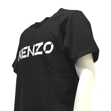 ケンゾー KENZO メンズTシャツ 半袖 メンズ ロゴ ブランドロゴ プリント クラシックTシャツ ブラック FA65TS0004SJ KENZO LOGO CLASSIC T-SHIRT 99 BLACK
