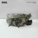 ディーゼル ウエストポーチ メンズ ディーゼル DIESEL ボディバッグ バッグ クロスボディ ななめがけ ウエストバッグ カモフラ グリーン系 男女兼用 人気 おしゃれ ブランド 高級 カモフラージュ T7459 P5585 X09372 RAVE BELTBAG X BELT BAG メンズ ユニセックス レディース