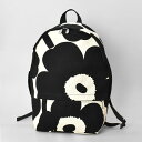 マリメッコ MARIMEKKO バックパック リュック バッグ UNIKKO ウニッコ ブラック/ホワイト 91650 192 ENNI UNIKKO BACKPACK BLACK/OFF-WHITE レディース