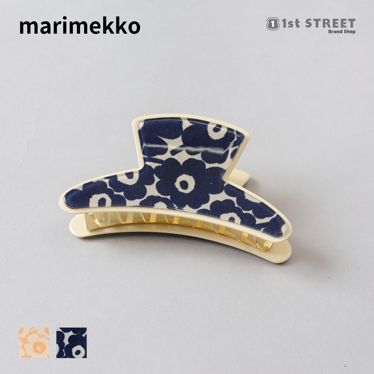 【5/25限定！2人に1人が当選★エントリーで最大100％ポイントバック】マリメッコ MARIMEKKO ヘアクリップ ウニッコ unikko ヘアアクセサリー 花柄 フラワー 北欧 092599 COLLECTION ACCESSORI PIKKUINEN UNIKKO HAIR CLAW レディース