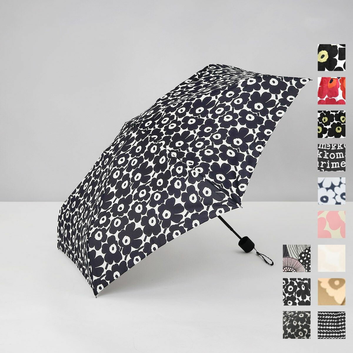 マリメッコ  マリメッコ MARIMEKKO 折りたたみ傘 折り畳み かさ 雨具 レイングッズ 手動 レディース ウニッコ 花柄 ラシィマット ブランド 048857 048858 048858 048859 048860 090685 091006 091154 091253 092001