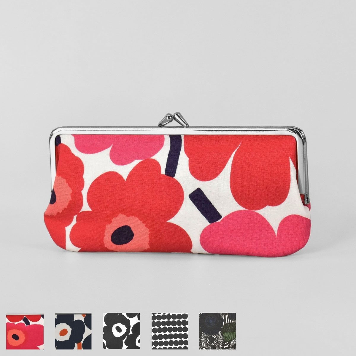 【5/10限定！2人に1人が当選★エントリーで最大100％ポイントバック】マリメッコ MARIMEKKO ポーチ 小物入れ ペンケース がま口 ウニッコ 花柄 ラシィマット シイルトラプータルハ RASYMATTO SIIRTOLAPUUTARHA 027003 047821 091496レディース【ネコポスOK(4点まで)】