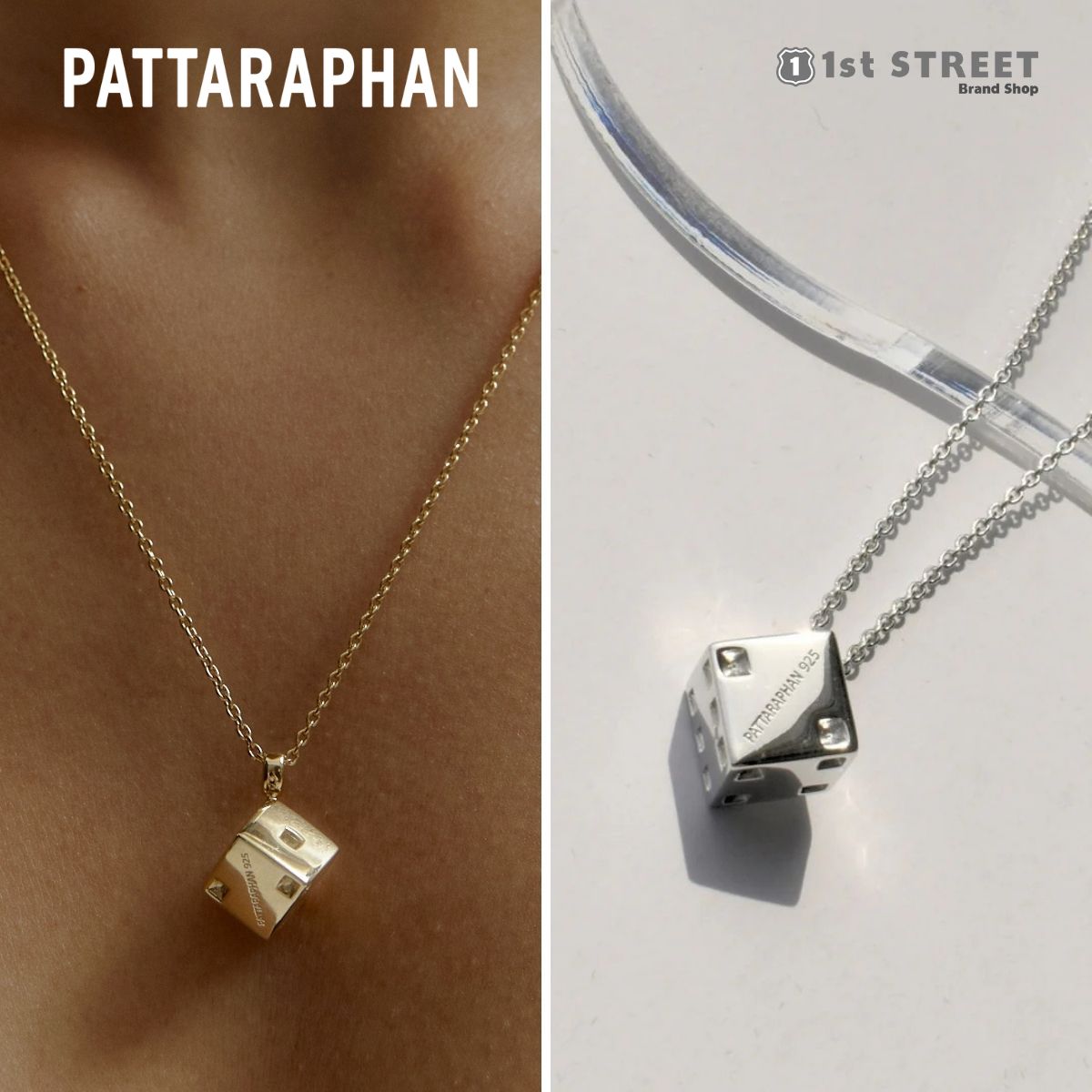 乐天商城 - 【アウトレット】【正規販売店】パッタラパン PATTARAPHAN ネックレス ペンダント ジュエリー スターリングシルバー ブランド タイ発 10-N02 METAL CHATA PENDANT NECKLACE レディース メンズ ユニセックス ★