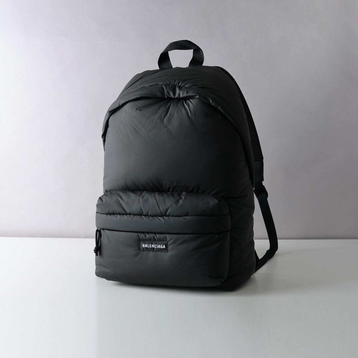 バレンシアガ BALENCIAGA バックパック ブラック リュック 黒 シンプル ナイロン 人気 503221 EXPLORER BACKPACK 2AAMC 1000 BLACK ユニセックス レディース メンズ