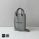 バレンシアガ ミニショルダーバッグ メンズ バレンシアガ BALENCIAGA ショルダーバッグ ブラック 1000 757773 グレー 1160 SHOPPING PHONE HOLD 0AI2N BLACK GRAY ユニセックス メンズ レディース