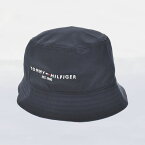 トミーヒルフィガー TOMMY HILFIGER 帽子 キャップ ハット シンプル ロゴ ブランド ポリエステル 折畳み 折りたたみ TH ESTABLISHED TECH BUCKET HAT ネイビー TOMMY NAVY メンズ AM0AM08283