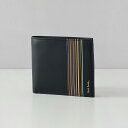 |[X~X PAUL SMITH 2܍z z Kt ~jz U[ {v uh  GGVbNX ubN BLACK CO LFISIG M1A4833 MEN WALLET WITH COIN PURSE Y