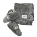 アグ UGG ベビーギフト ビックスビー ブーツ シューズ ブランケット 面ファスナー 洗える キッズ チャコール CHARCOAL 12.5cm 10948231 I BIXBEE AND LOVEY