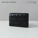 ボッテガヴェネタ 名刺入れ（メンズ） ボッテガヴェネタ BOTTEGA VENETA カードケース ブラック イントレチャート レザー 本革 高級 人気 おしゃれ 667141 WALETT VCPP 38425 PICCOLA PALLETTERIA BLACK ユニセックス メンズ レディース