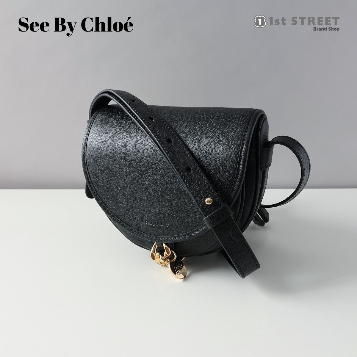 楽天1st STREETシーバイクロエ SEE BY CHLOE ショルダーバッグ ブラック バッグ ななめがけ クロスボディ マラ シンプル 高級 かわいい CHS21WSB39388 CHP388 001 MARA BLACK レディース