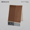 BEGG&CO マフラー ベグ アンド コー BEGG & CO ストール ベグ＆コー 30x170cm マフラー ウール アンゴラ混 ブランド 高級 JURA TURNBULL STOLE レディース