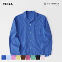 テクラ TEKLA パジャマ 長袖シャツ ナイトウェア ルームウェア 部屋着 スリープウェア コットン SWT LONG SLEEVE SHIRTS レディース メンズ ユニセックス