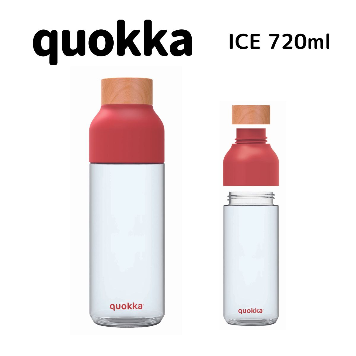 クオッカ QUOKKA タンブラー 720ml 水筒 マグボトル 蓋付 広口 ICE