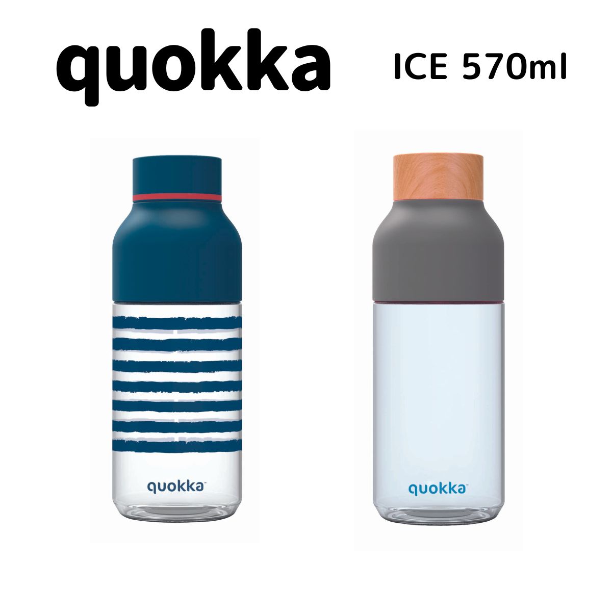 クオッカ QUOKKA タンブラー 570ml 水筒 マグボトル 蓋付 広口 ICE