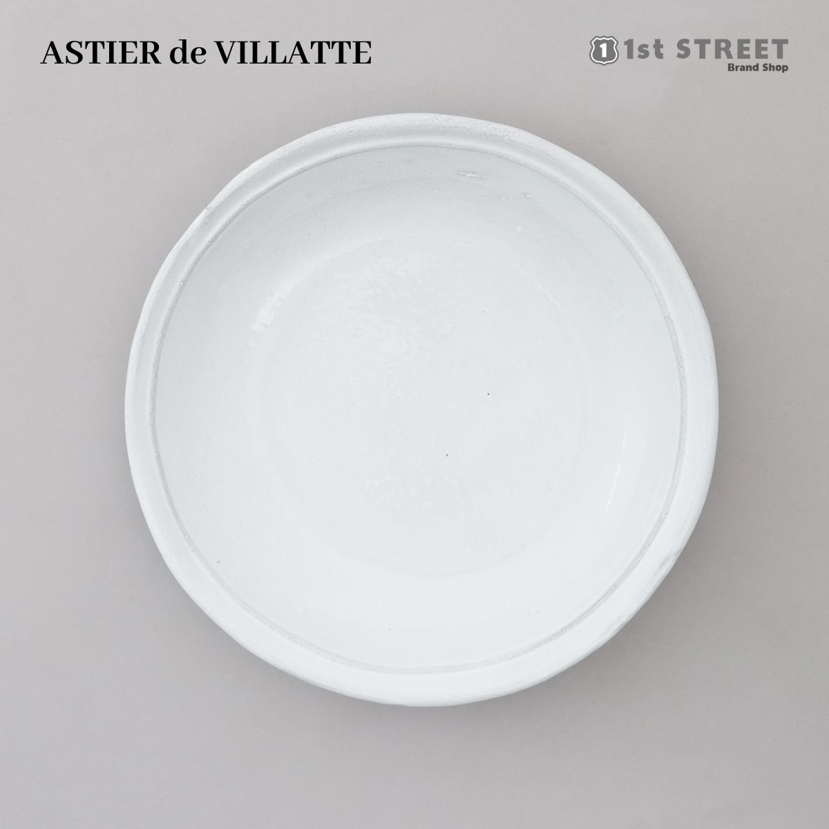 アスティエ・ド・ヴィラット ASTIER de VILLATTE プレート サイズ スープ 皿 ボウル 食器 洋食器 陶器 おしゃれ ギフト ASCSMP3 SIMPLE