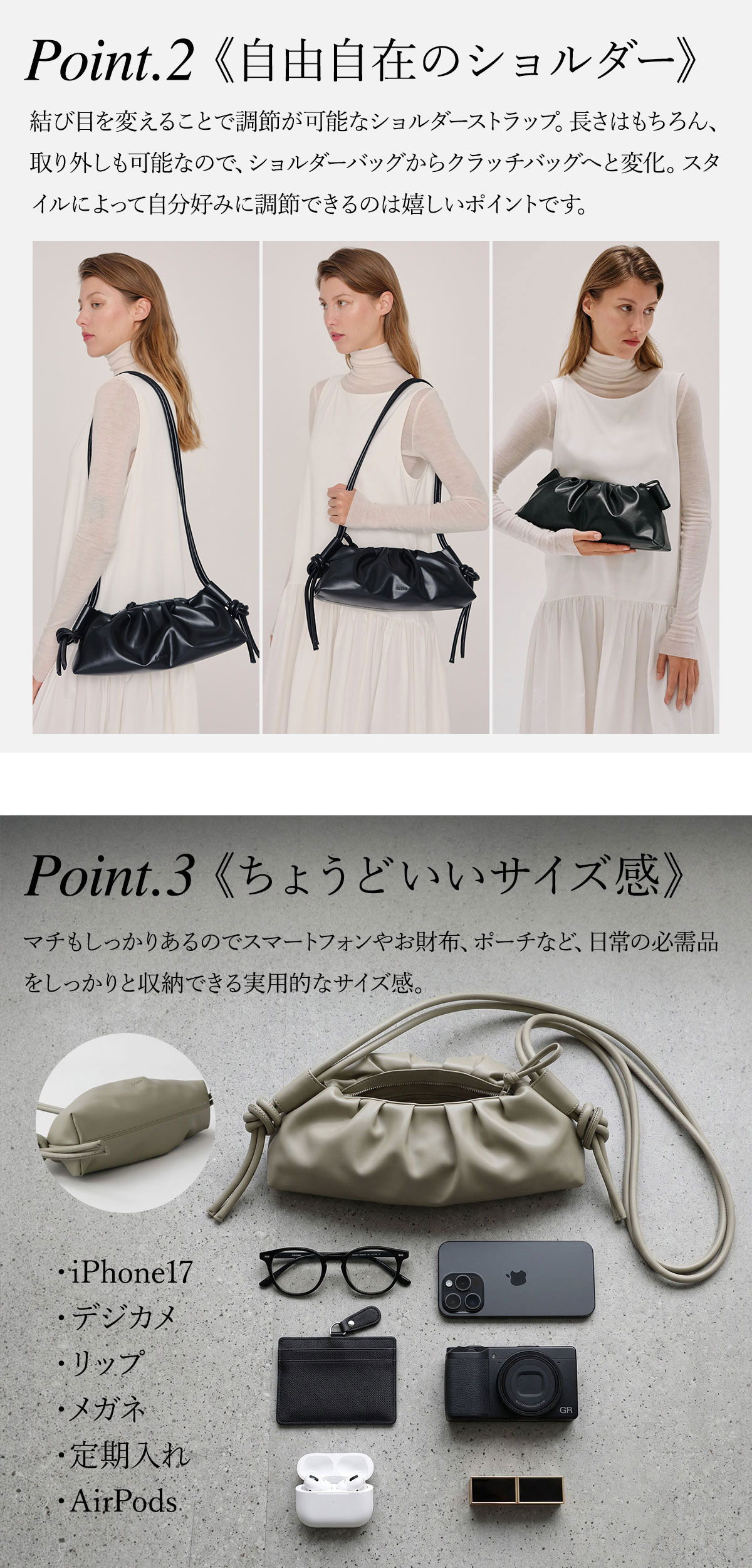 【正規販売店】オレンド OLEND ショルダーバッグ バッグ ダンプリングバッグ なめ...