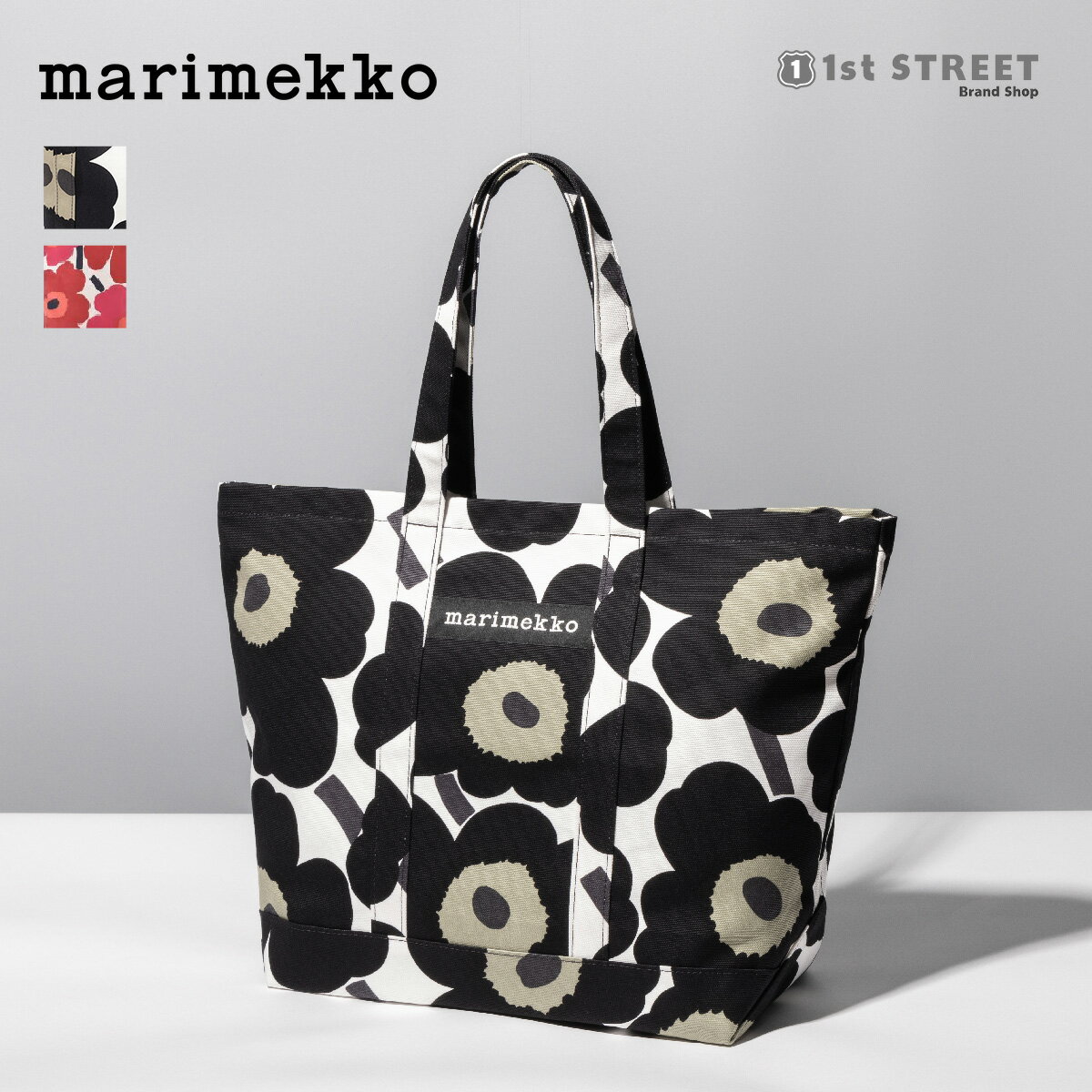 【10/20限定！抽選で最大100％ポイントバック★要エントリー】マリメッコ MARIMEKKO トートバッグ キャンバストート ウニッコ 48295 PERUSKASSI PIENI UNIKKO BAG レディース ショルダーバッグ トート バッグ 旅行バッグ ブランド おしゃれ オシャレ 人気 人気ブランドのサムネイル