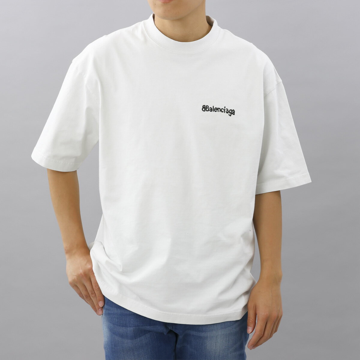 楽天市場】バレンシアガ tシャツ(サイズ(S/M/L)M)(メンズ 楽天市場】バレンシアガ tシャツ(サイズ(S/M/L)M)(メンズ