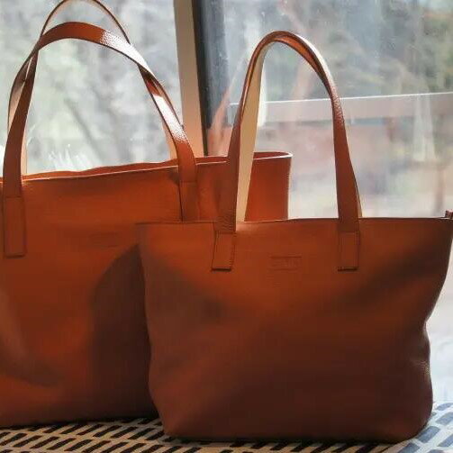 【Ratia】日本別注　レザートートバッグ　Sサイズ