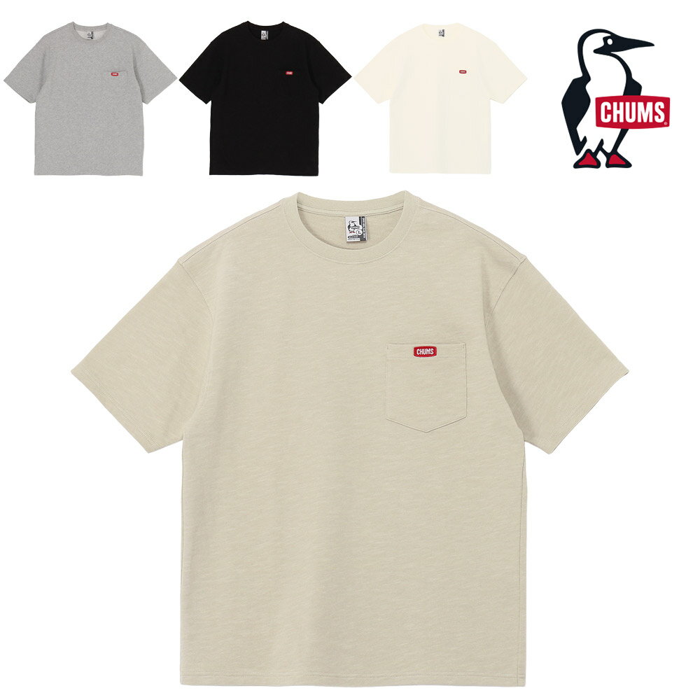Rakuten - チャムス CHUMS キーストーンショートスリーブポケットクルートップ CH00-1492