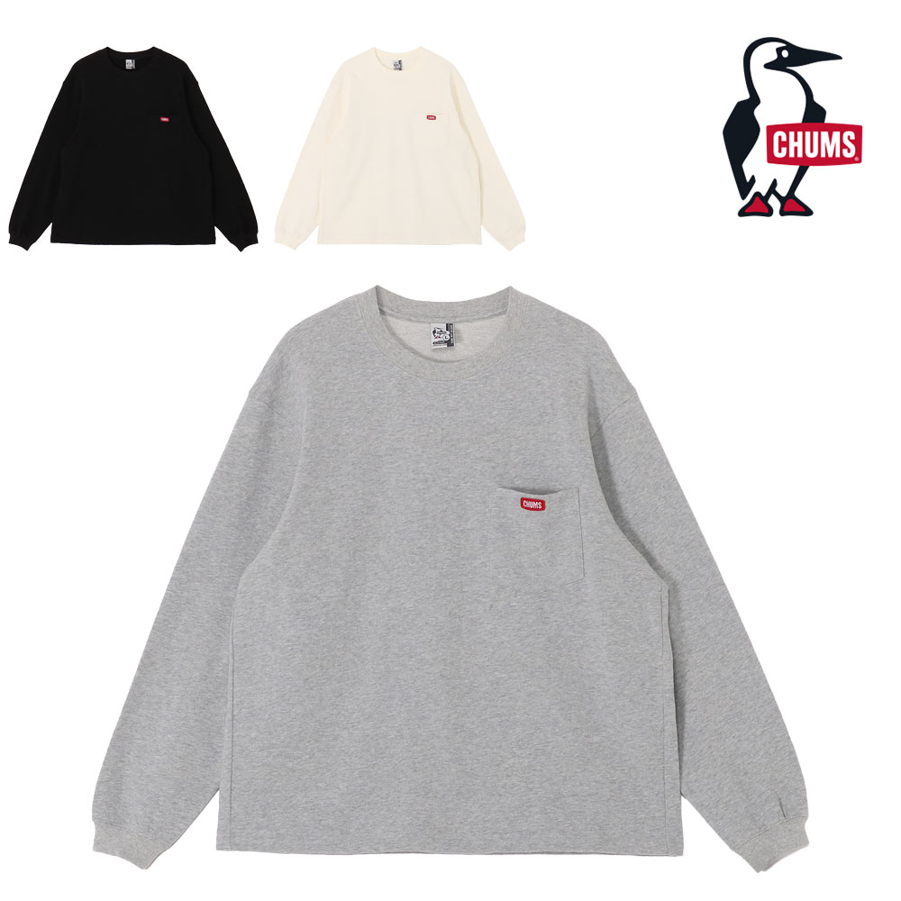 Rakuten - チャムス CHUMS キーストーンロングスリーブポケットクルートップ CH00-1560