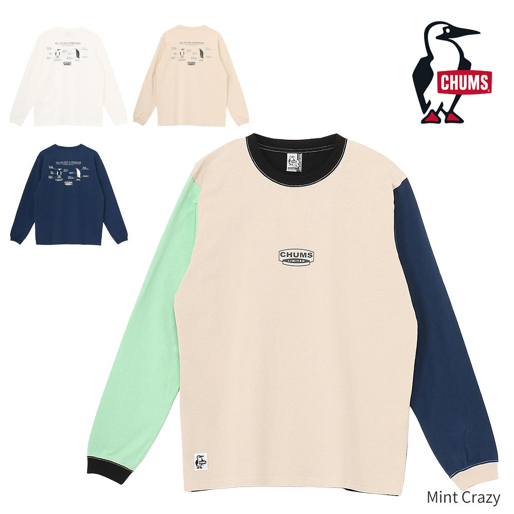 樂天商城 - チャムス CHUMSチャムスリミテッドブラッシュドロングスリーブティーシャツ CH01-2660