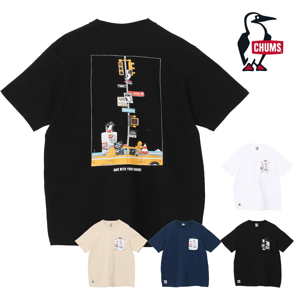 Rakuten - チャムス CHUMS ブービーロストシティトリップポケットTシャツ CH01-2739