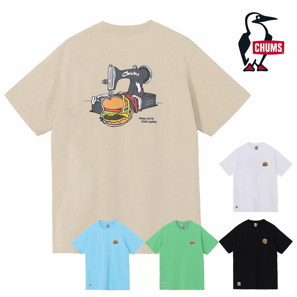 Rakuten - チャムス CHUMS ハンドメイドハンバーガーTシャツ CH01-2740