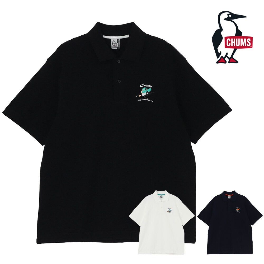 Rakuten - チャムス CHUMS メイドフォーファン！ポロシャツ CH02-1268