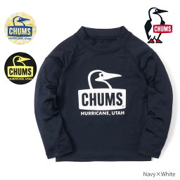 チャムス CHUMS キッズスプラッシュブービーフェイスロングスリーブTシャツ CH21-1285