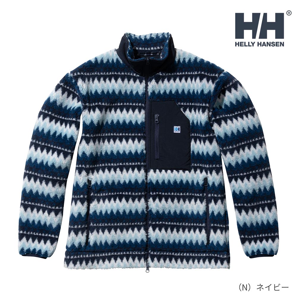 ヘリーハンセン HELLYHANSEN ファイバーパイルジャガードジャケット HE52172