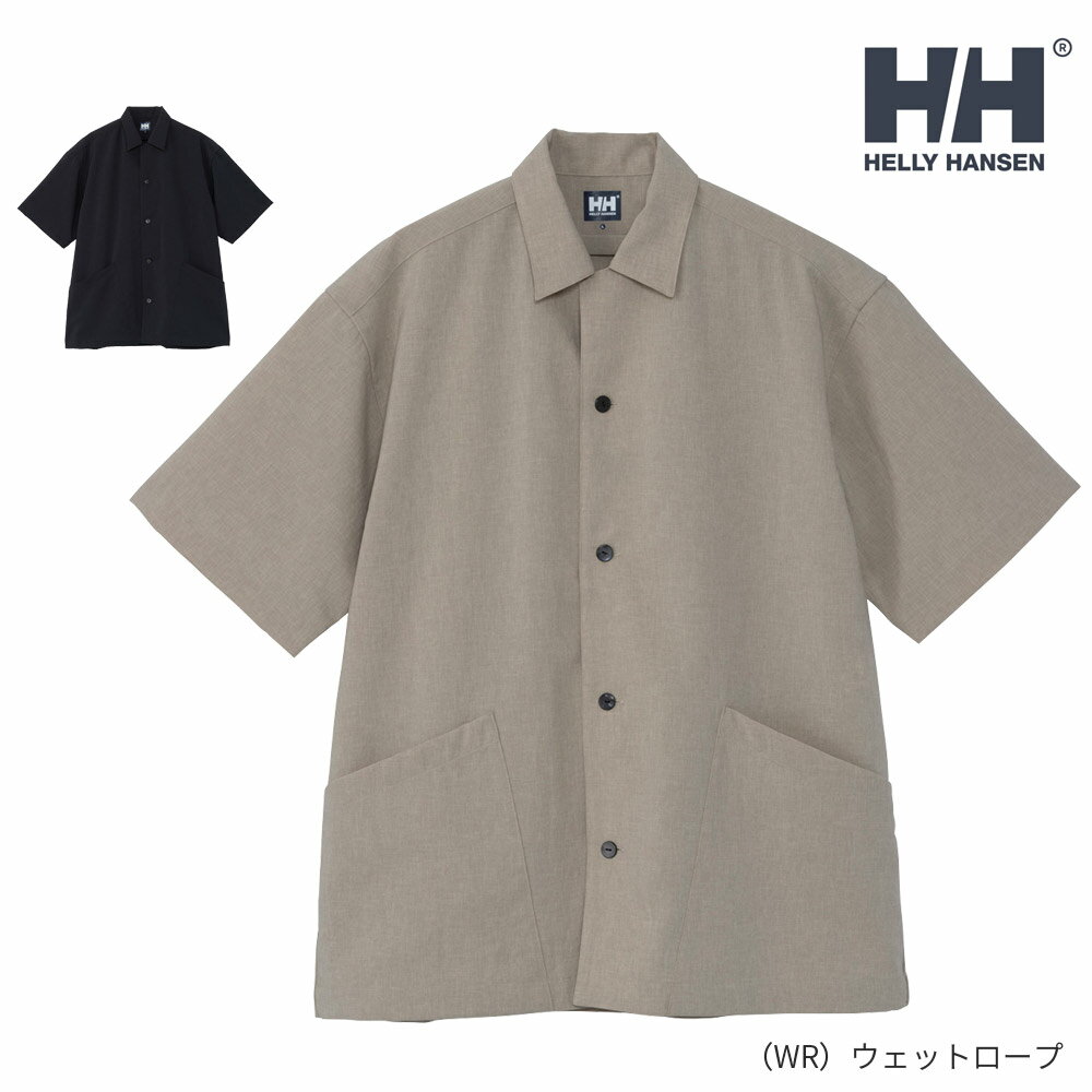 ヘリーハンセン HELLYHANSEN ショートスリーブマリンリゾートシャツ HH42404