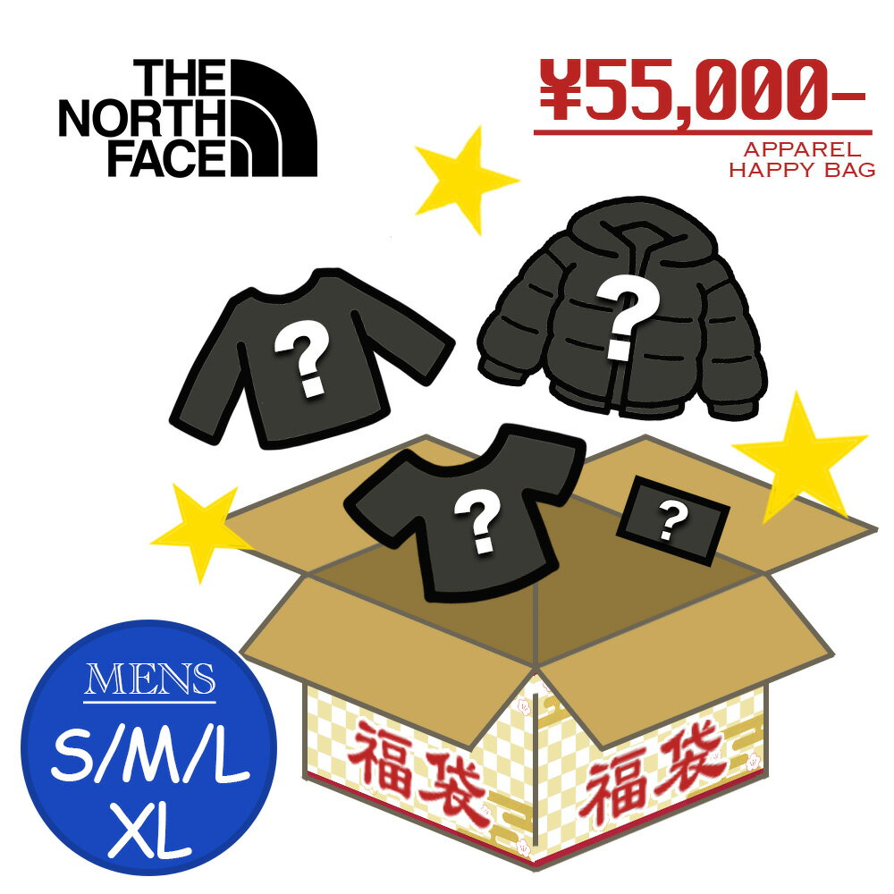 コーベヤ 2026福袋 ザ・ノース・フェイス メンズ 5万5千円福袋(8万4千円相当) S・M・L・XL
