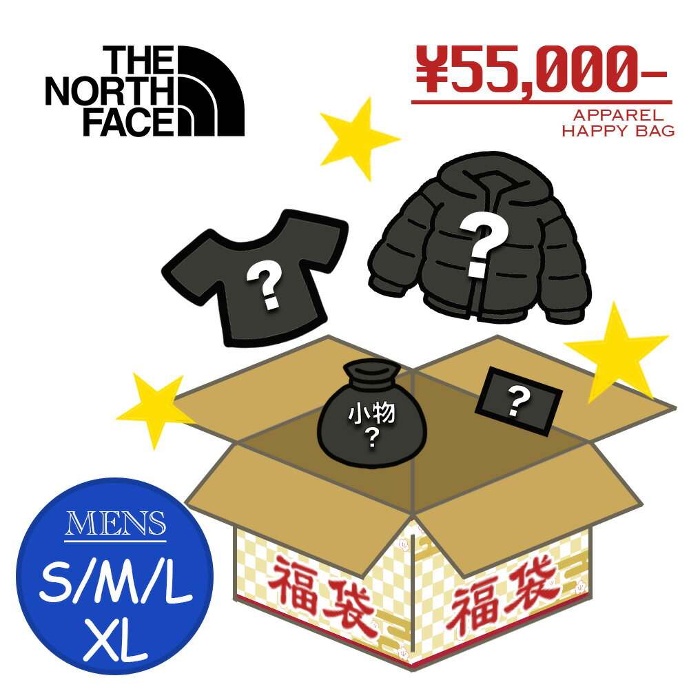 コーベヤ 2026福袋 ザ・ノース・フェイス メンズ 5万5千円福袋(8万4千円相当) S・M・L・XL