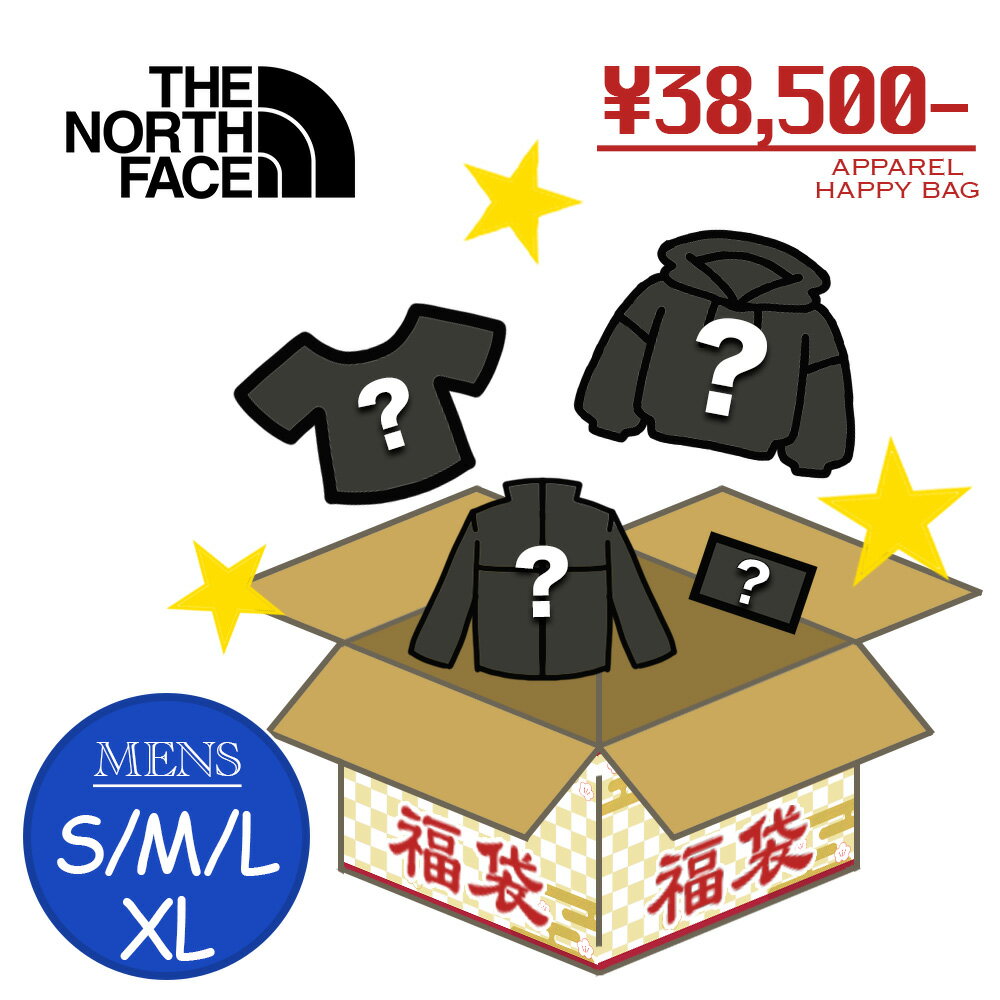コーベヤ 2026福袋 ザ・ノース・フェイス メンズ 3万8千5百円福袋(6万円相当)S・M・L・XL
