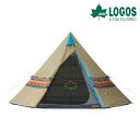 ロゴス LOGOS ナバホ Tepee 400 テント キャンプ アウトドア 71806500(4)