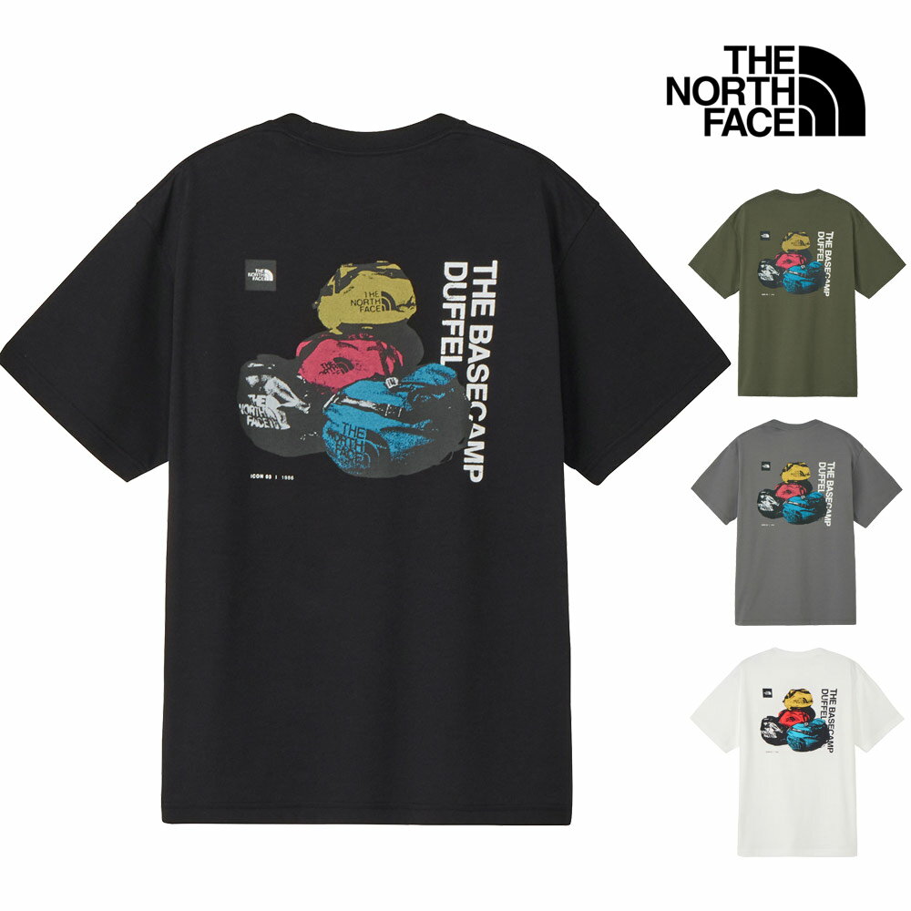 ザ・ノース・フェイス ショートスリーブベースキャンプダッフルグラフィックティー NT32647