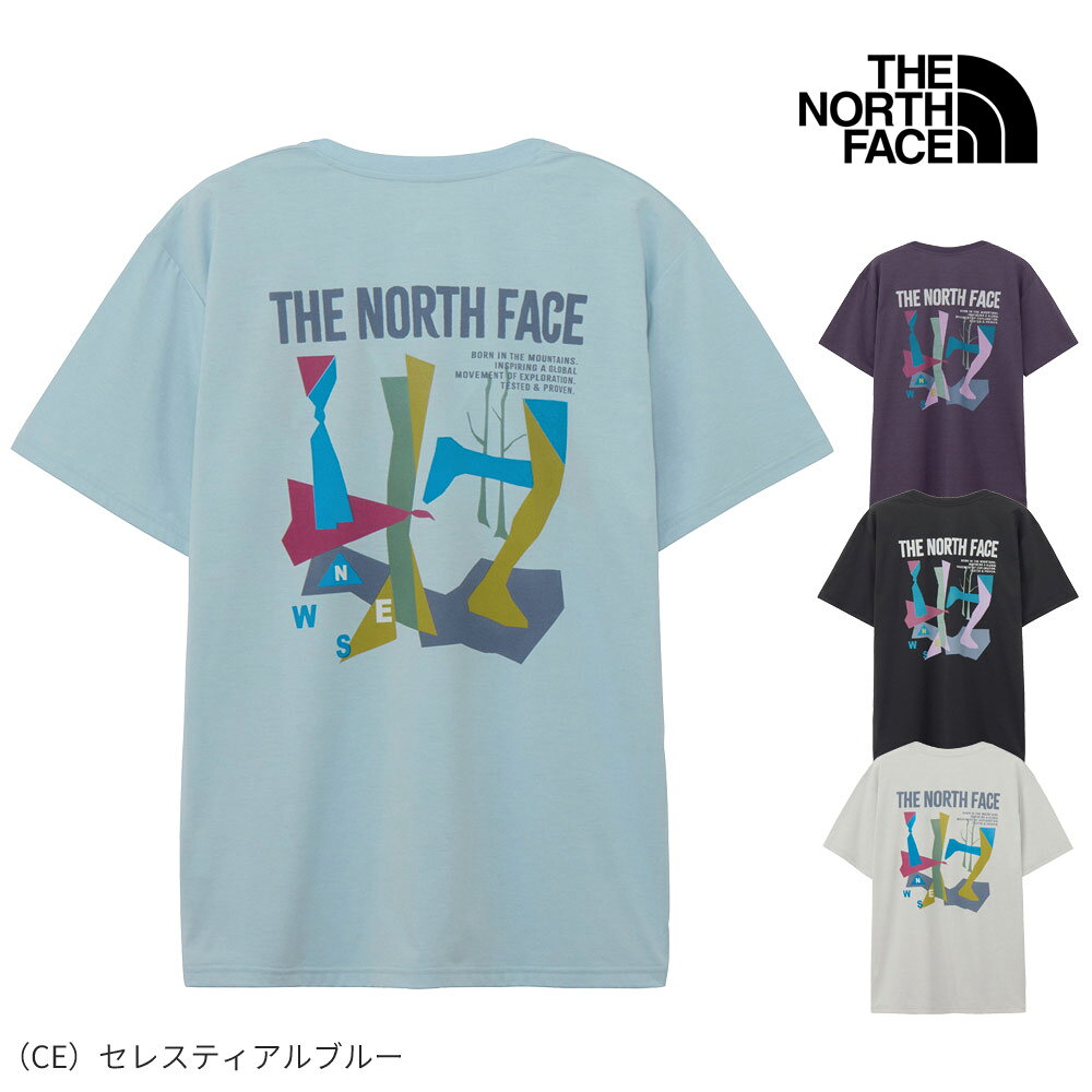 樂天商城 - ザ・ノース・フェイス ショートスリーブ ES レトロトレイルティー 半袖Tシャツ カットソー