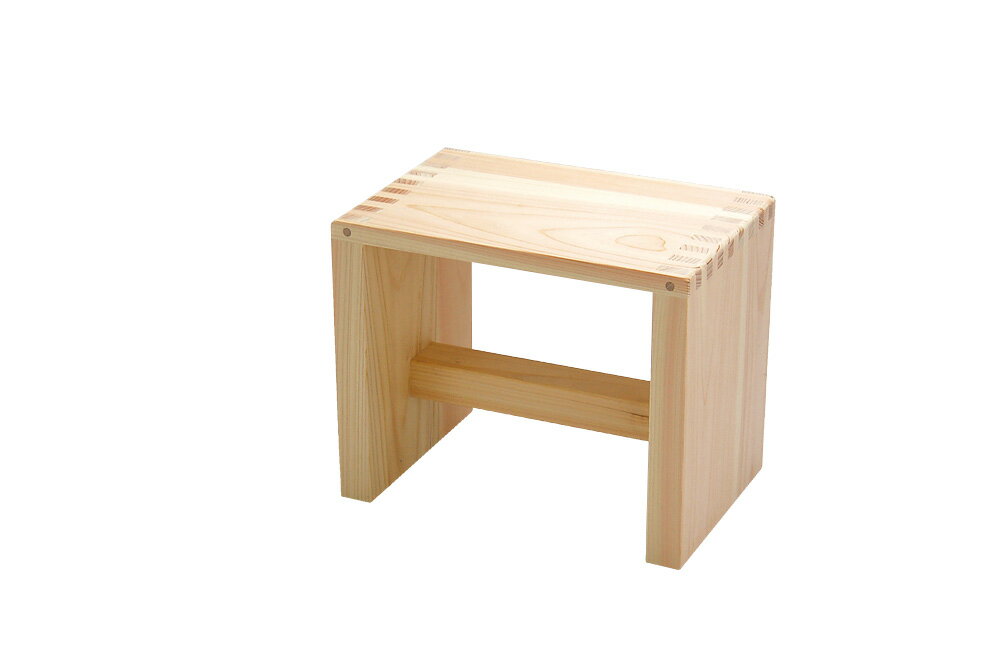 ひのき　風呂イス　バスグッズ　ひのき湯浴の椅子　てまひま工房