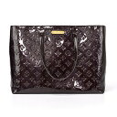 LOUIS VUITTON（ルイヴィトン） ヴェルニ ウィルシャーMM アマラント M93641 パープル エナメル ハンドバッグ