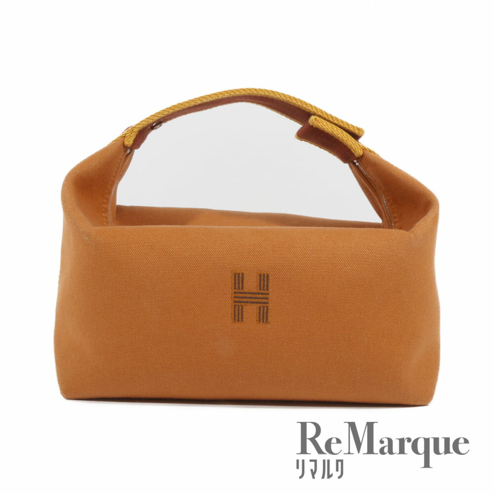 HERMES（エルメス）ブリッドアブラックGM イエロー バージンウール 103223M キャンバス【中古】【程度ABランク】のサムネイル