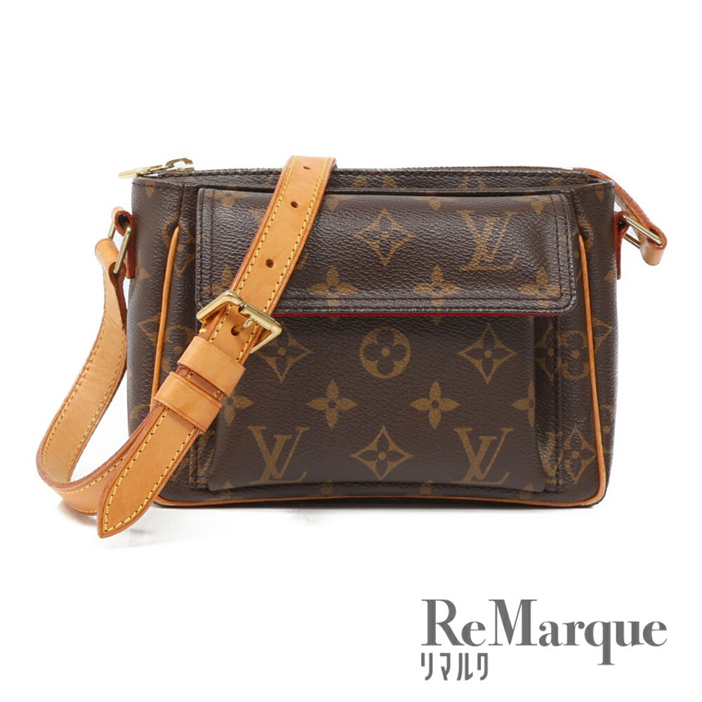 LOUIS VUITTON（ルイヴィトン）モノグラム ヴィバ シテPM M51165 ブラウン PVC レディース【中古】【程度ABランク】のサムネイル