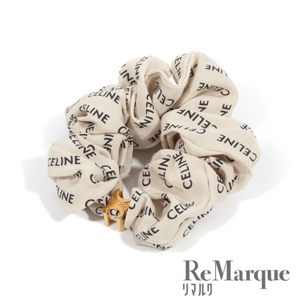 CELINE（セリーヌ）トリオンフ マカダム レイユール シュシュ ゴールド金具 ヘアアクセサリー レディース【中古】【程度ABランク】のサムネイル