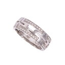 BVLGARI(ブルガリ) パレンテシ オープンワーク メレダイヤリング #63 Au750 ホワイトゴールド AN853963 アクセサリー ジュエリー【中古】【程度A】