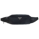 PRADA(プラダ) ボディバッグ ウエストバッグ ブラック テスート ナイロン ロゴプレート 2VL132【中古】【程度A】(4)